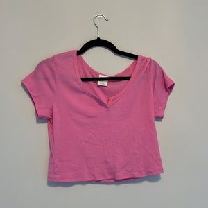 cute pink tee